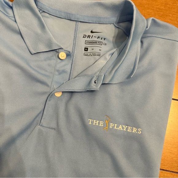 Nike Dri Fit  Standard Fit Polo  Shirt The Players Golf Casual Men’s Size XL - Picture 1 of 9